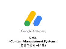 CMS (Content Management System : 콘텐츠 관리 시스템)