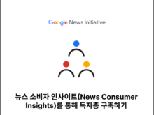 뉴스 소비자 인사이트(News Consumer Insights)를 통해 독자층 구축하기