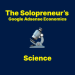 Science Category Google AdSense Economics