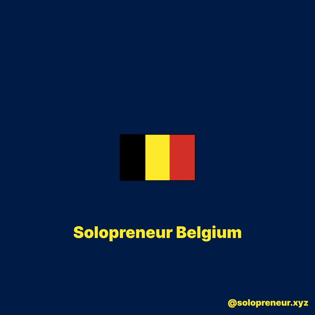 Solopreneur Belgium