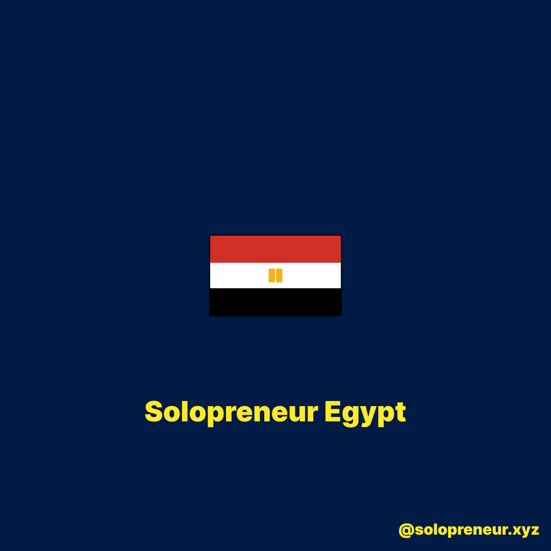 Solopreneur Egypt