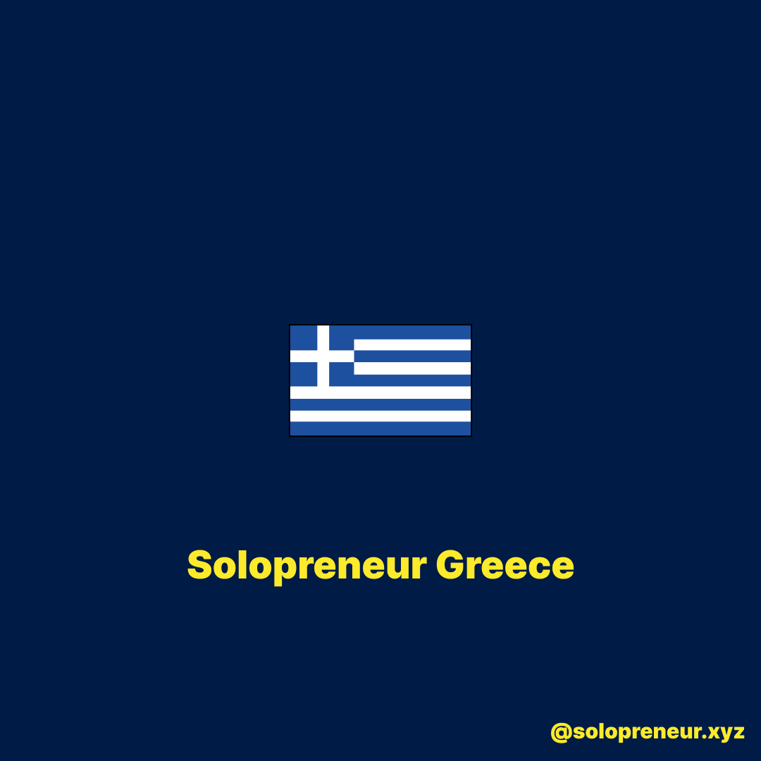 Solopreneur Greece