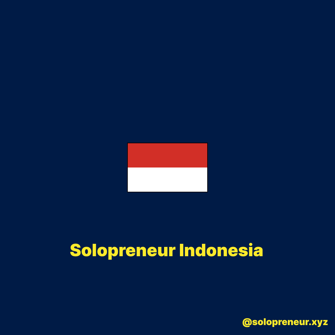 Solopreneur Indonesia