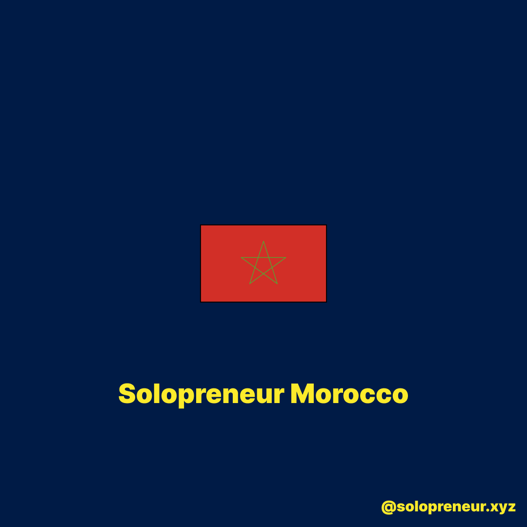 Solopreneur Morocco