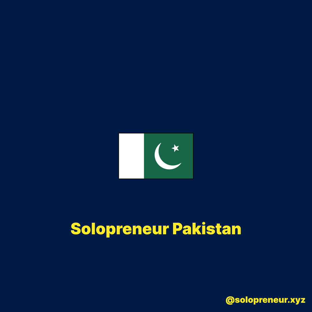 Solopreneur Pakistan