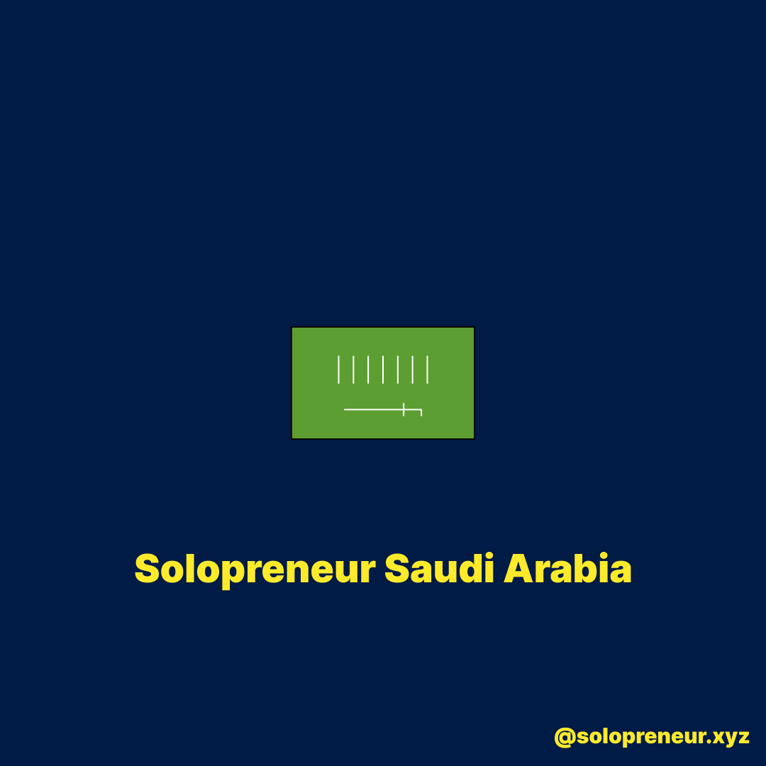 Solopreneur Saudi Arabia