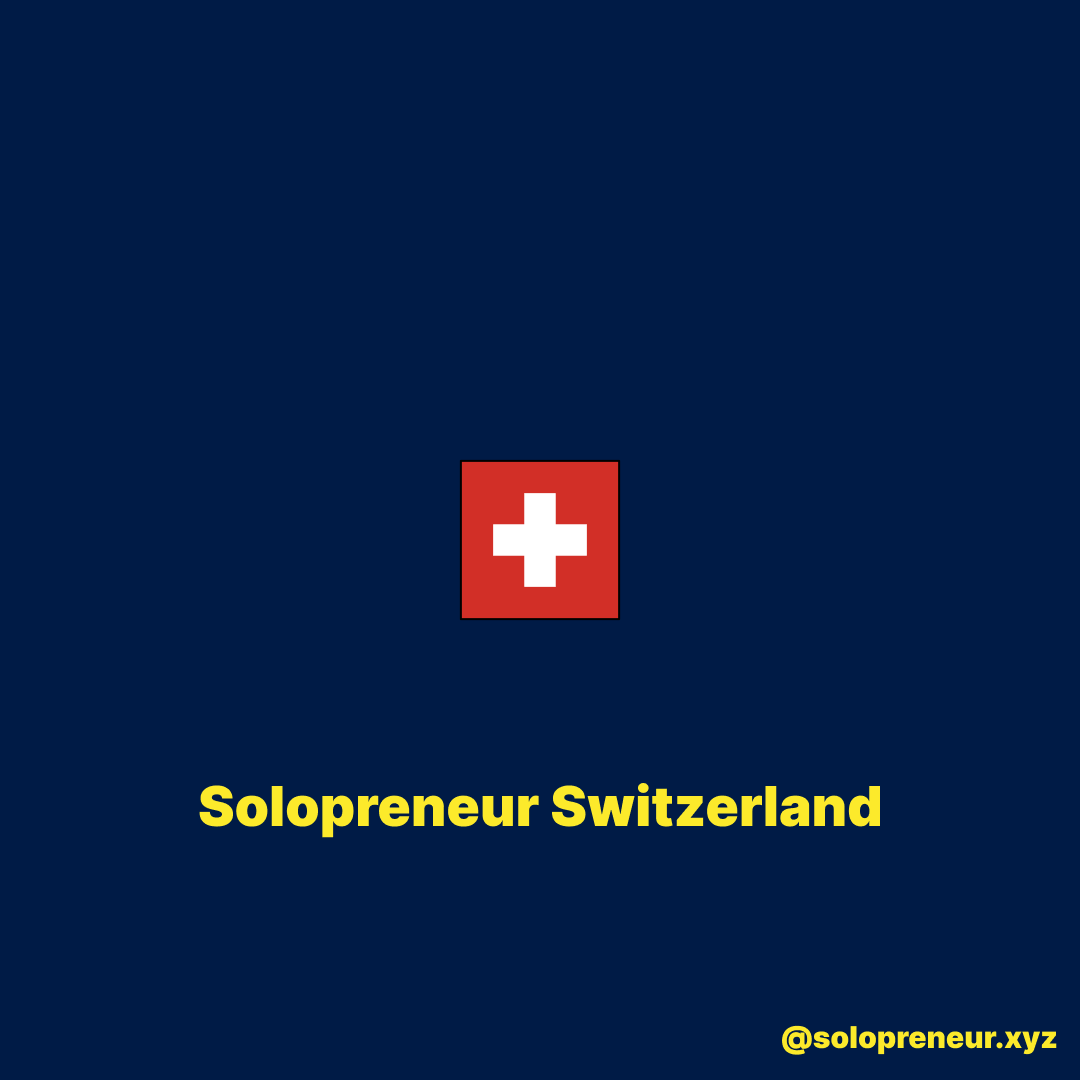 Solopreneur Switzerland