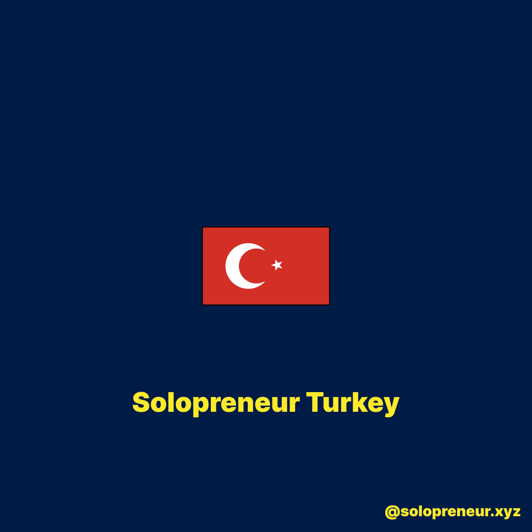 Solopreneur Turkey